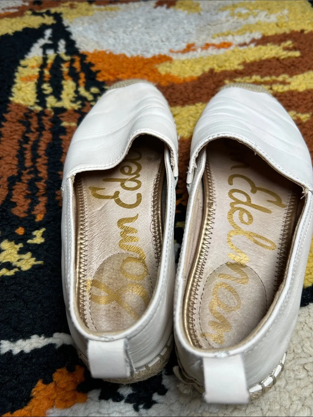 SAM EDELMAN, leather espadrilles!!